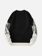 Landscape Snow Mountain Jacquard Sweater