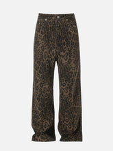 Leopard Print Jeans
