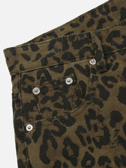 Leopard Print Jorts
