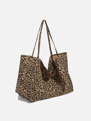 Leopard Print Tote Bag