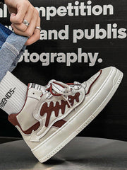 Letter High Skate Shoes