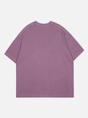 Letter Ripple Print Tee