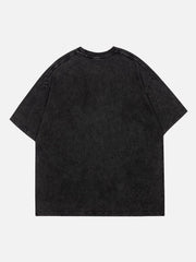 Letter Ripple Print Tee