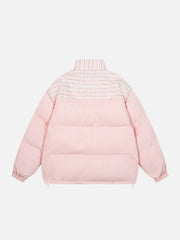 Luxe Quilted Lapel Coat