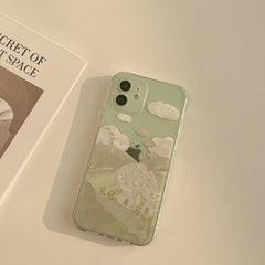 Mushroom Landscape Mobile Phone Case For iPhone