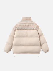 Nordic Patterned Winter Coat