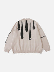 "Out Of Body" Knit Sweater