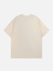 Peace & Love Music Elements Print Tee