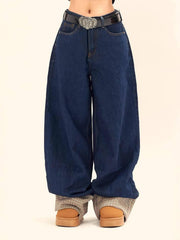Plaid Panel Jeans