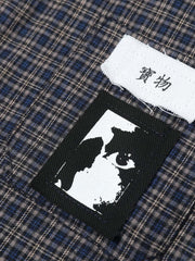 Plaid Short Sleeve Polo Shirt