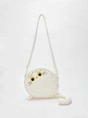 Plush Cat Crossbody Bag