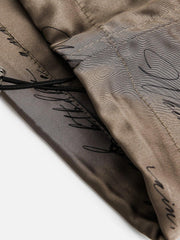 Print Silk Shorts