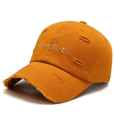 LOCZU 'Care' Distressed Baseball Cap