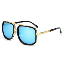 Square Pilot Mirrored Sunglasses
