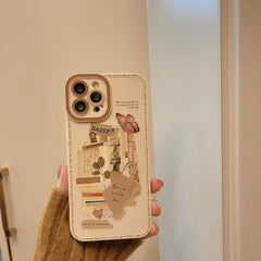Retro Butterfly Mobile Phone Case For iPhone