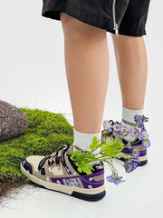 Retro Cashew Flower Board Casual Shoes