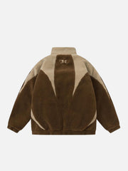 Retro Furry Fleece Jacket