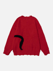Retro Lazy Cat Sweater