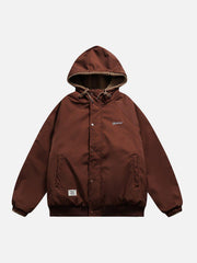 Reversible Sherpa hoodie
