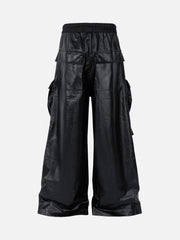 RO-Style Multi-Pocket matte coated overalls