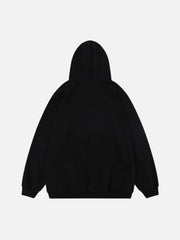 Shadow Graphic Print Hoodie
