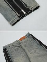Side ZIP UP Jeans