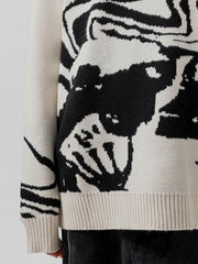 Skeleton Portrait Sweater