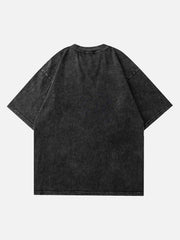 Skull Vintage High Street Casual T-Shirt