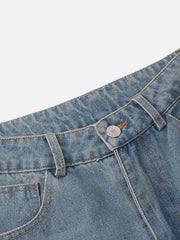 Slant Stripe Jeans