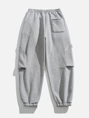 Solid Big Pocket Joggers