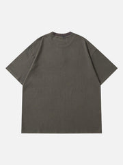 Spider Print Washed Tee