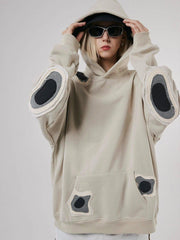 Spot Patchwork Hoodie