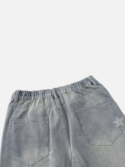 Star Print Jeans