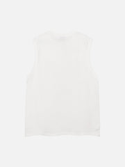 Street Retro Star Chain Print Vest