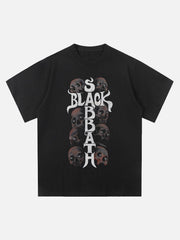 Street Skull Graphic T-Shirt