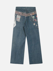 Street Washed Cleanfit Straight Jeans
