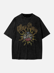 Sun Doodle Print Tee