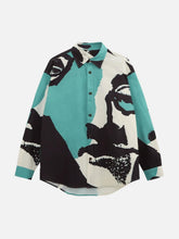 American Graffiti Abstract Portrait Seersucker Shirt