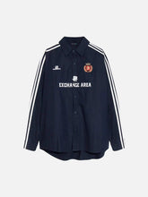American Retro College Style Lapel Long-Sleeved Shirt