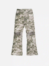 American Retro Flared Camouflage Pants