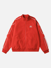 American Retro Patchwork Sports Jacket