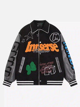 American Retro Woolen Baseball Jacket