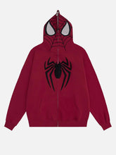 American Spider Towel Embroidery Cardigan Hoodie