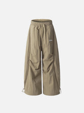 Baggy Pleated Cargo Pants