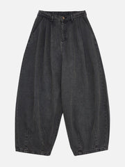 Basic Tapered Baggy Jeans