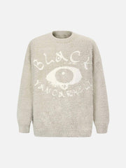 Black Eye Pattern Sweater