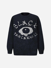 Black Eye Pattern Sweater