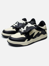 Black&White Contrast Color Skate Shoes