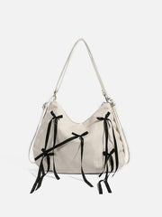 Bow Decoration Tote Bag