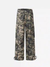 Camouflage Multi-Pocket Work Pants